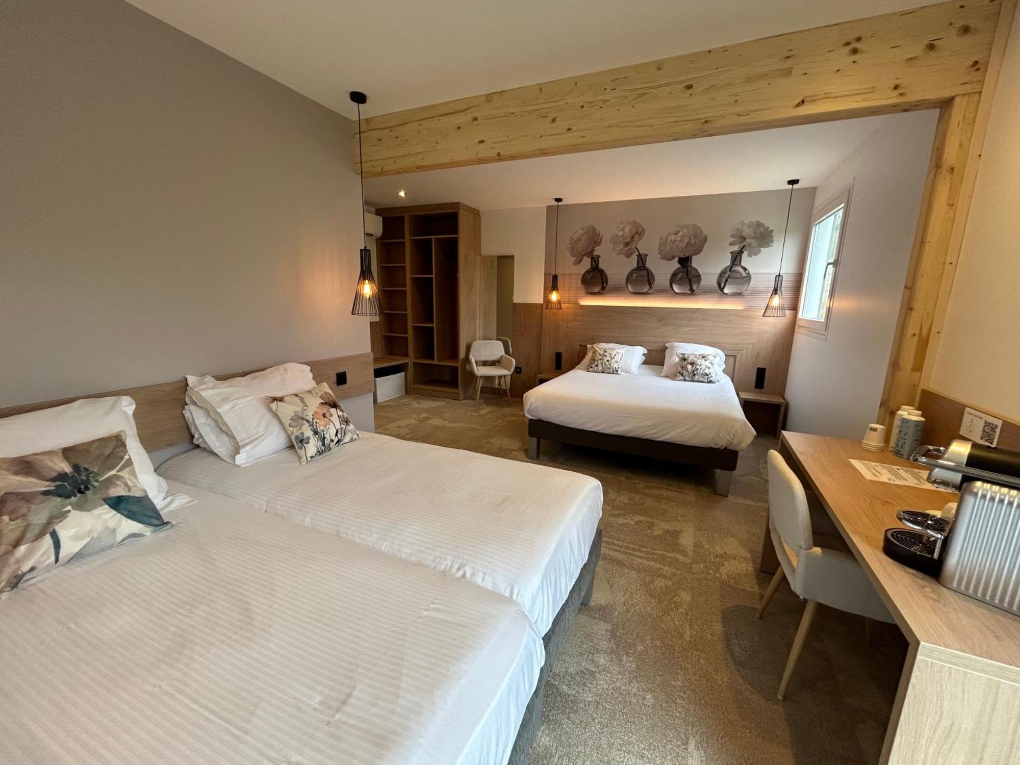 Les Orchidees , Hotel & Restaurant Verdun-sur-Meuse Exterior foto